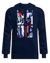 Herren Hoodie BIDI BADU  New York 2024 Logo Chill Hoody Dark Blue/Red M