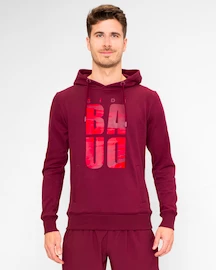 Herren Hoodie BIDI BADU Protected Leafs Chill Hoody Bordeaux