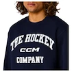 Herren Hoodie CCM  Athleisure Crew Navy