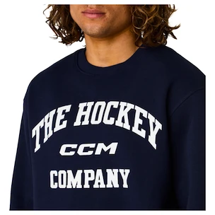 Herren Hoodie CCM  Athleisure Crew Navy