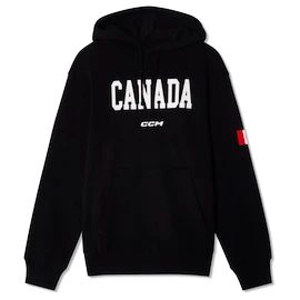Herren Hoodie CCM Flag Hood Team CAN Black