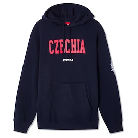 Herren Hoodie CCM Flag Hood Team CZE Navy