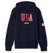 Herren Hoodie CCM  Flag Hood Team USA Navy
