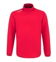 Herren Hoodie CCM  LOCKER ROOM FLEECE 1/4 ZIP red