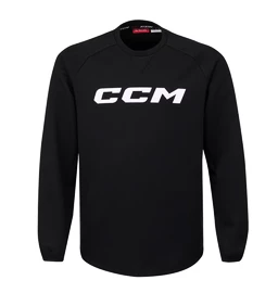 Herren Hoodie CCM LOCKER ROOM Sweather black, Senior