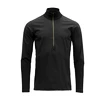 Herren Hoodie Devold  Running Cover Man Zip Neck Caviar