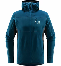 Herren Hoodie Haglöfs L.I.M Mid comp Dark ocean/Magnetite