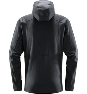 Herren Hoodie Haglöfs  Skuta hood tmavě šedá, L L