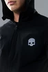 Herren Hoodie Hydrogen  Tech FZ Sweatshirt Skull Black