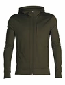 Herren Hoodie Icebreaker  Quantum III LS Zip Loden