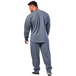 Herren Hoodie Nebbia NEBBIA x OLYMPIA Oversized Pullover SIGNATURE 797 blue 3XL