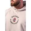 Herren Hoodie Nebbia NEBBIA x OLYMPIA Washed Hoodie HERITAGE 793 light grey