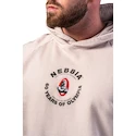 Herren Hoodie Nebbia NEBBIA x OLYMPIA Washed Hoodie HERITAGE 793 light grey