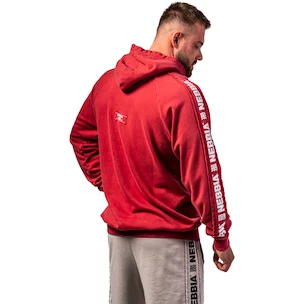 Herren Hoodie Nebbia NEBBIA x OLYMPIA Washed Hoodie HERITAGE 793 red