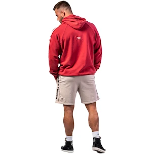 Herren Hoodie Nebbia NEBBIA x OLYMPIA Washed Hoodie HERITAGE 793 red