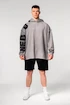Herren Hoodie Nebbia  Washed-off Oversized Pullover Hoodie NO BS Light Grey L