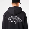 Herren Hoodie New Era  NFL Outline logo po hoody Baltimore Ravens
