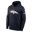 Herren Hoodie Nike  Prime Logo Therma Pullover Hoodie Denver Broncos