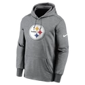 Herren Hoodie Nike  Prime Logo Therma Pullover Hoodie Pittsburgh Steelers