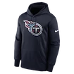 Herren Hoodie Nike  Prime Logo Therma Pullover Hoodie Tennessee Titans M