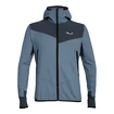 Herren Hoodie Salewa  Agner Hybrid PL/DST Flint Stone Melange