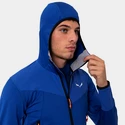 Herren Hoodie Salewa  Agner Hybrid PL/DST Navy Blazer Melange