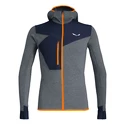 Herren Hoodie Salewa  PUEZ 2 DRY M L/S HOOD FZ TEE