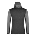 Herren Hoodie Salewa  Puez Melange PL Black Out Melange