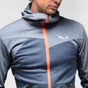 Herren Hoodie Salewa  Puez Melange PL Premium Navy Melange