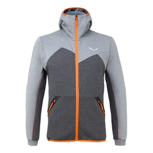 Herren Hoodie Salewa  SOLID LOGO DRY M FZ HDY
