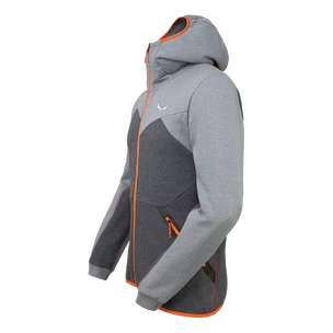 Herren Hoodie Salewa  SOLID LOGO DRY M FZ HDY