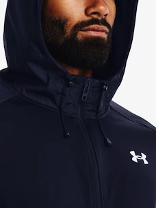Herren Hoodie Under Armour  AF Storm FZ Hoodie-NVY M