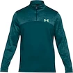 Herren Hoodie Under Armour  Fleece Zip Arena Green