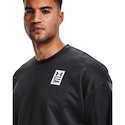 Herren Hoodie Under Armour  RECOVER LS CREW-BLK