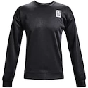 Herren Hoodie Under Armour  RECOVER LS CREW-BLK