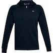 Herren Hoodie Under Armour  Rival Fleece FZ Hoodie Dynamic dark blue XXL
