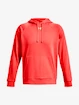 Herren Hoodie Under Armour  Rival Fleece Hoodie venom red