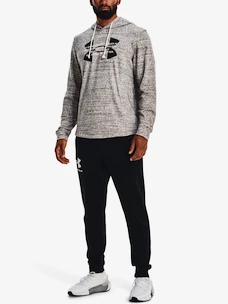 Herren Hoodie Under Armour  Rival Terry Logo Hoodie-WHT S