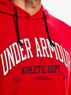 Herren Hoodie Under Armour  Rival Try Athlc Dept HD-RED M
