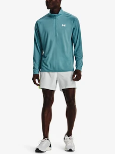 Herren Hoodie Under Armour  STREAKER HALF ZIP-BLU XXL
