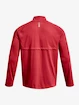 Herren Hoodie Under Armour  STREAKER HALF ZIP-RED