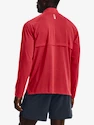 Herren Hoodie Under Armour  STREAKER HALF ZIP-RED