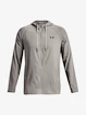 Herren Hoodie Under Armour  Wvn Perforated Wndbreaker-GRY