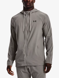 Herren Hoodie Under Armour Wvn Perforated Wndbreaker-GRY