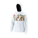 Herren Hoodie Wilson  Photo Po Hoody Slim-Fit White