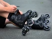 Herren Inline Skates Powerslide  Phuzion Argon Black 100 Trinity