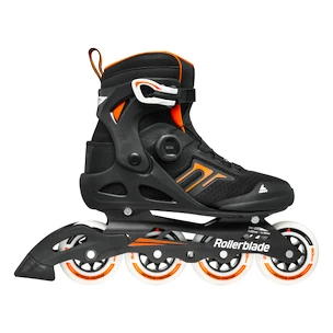 Herren Inline Skates Rollerblade  Macroblade 90 BOA Black/Orange
