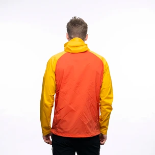 Herren Jacke Bergans  Microlight Jacket Brick/Light Golden Yellow S