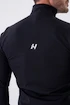 Herren Jacke Nebbia  Long sleeved w hoodie Sporty Zipper Jacket with side pockets “Control” 332 black