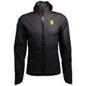 Herren Jacke Scott  RC Run Waterproof Black/Yellow